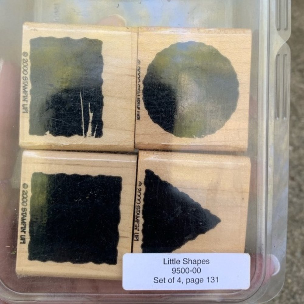 2 for $15 - Stampin' Up! Little Shapes set